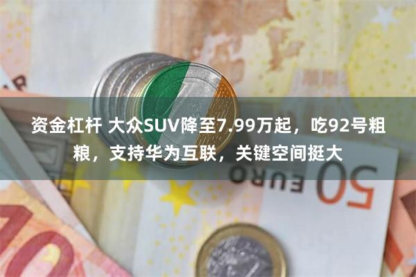 资金杠杆 大众SUV降至7.99万起，吃92号粗粮，支持华为互联，关键空间挺大