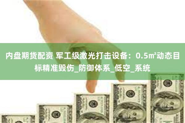 内盘期货配资 军工级激光打击设备：0.5㎡动态目标精准毁伤_防御体系_低空_系统