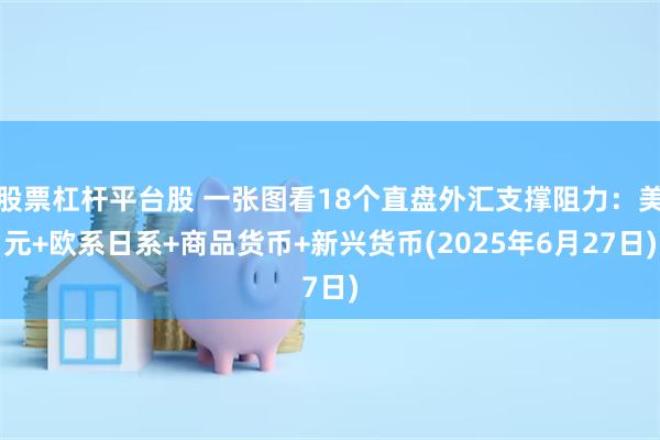 股票杠杆平台股 一张图看18个直盘外汇支撑阻力：美元+欧系日系+商品货币+新兴货币(2025年6月27日)