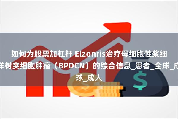 如何为股票加杠杆 Elzonris治疗母细胞性浆细胞样树突细胞肿瘤（BPDCN）的综合信息_患者_全球_成人