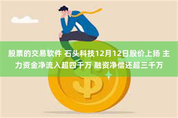 股票的交易软件 石头科技12月12日股价上扬 主力资金净流入超四千万 融资净偿还超三千万